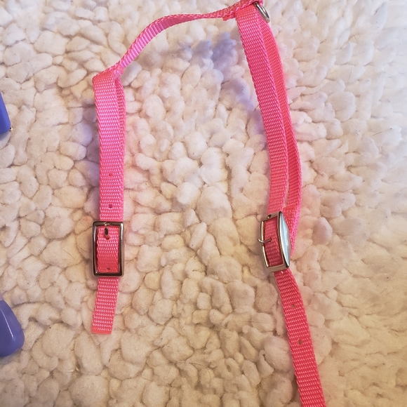 Pink Cat or Small Dog Harness and Shedder Brush Bundle - Picture 8 of 10